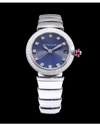 Bvlgari Lvcea Diamonds Automatic Watch for Women Blue