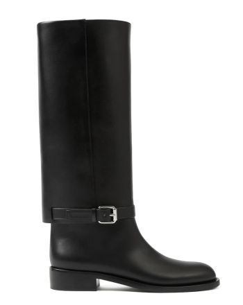 Burberry Women's Leather Boots Black