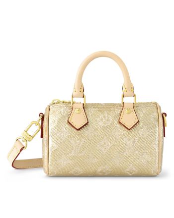 Louis Vuitton Nano Speedy M82242 Golden