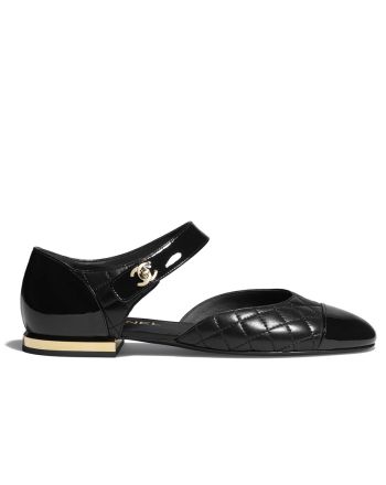 Chanel Women's Mary Janes G38441 Black